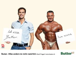 Ich esse Butter – Butter, alles andere ist nicht natrlich – Bodybuilder
